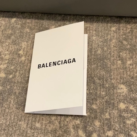 BALENCIAGA PISCINE B-B LOGO BLACK LEATHER SLIDES WITH BOX - Picture 12 of 15